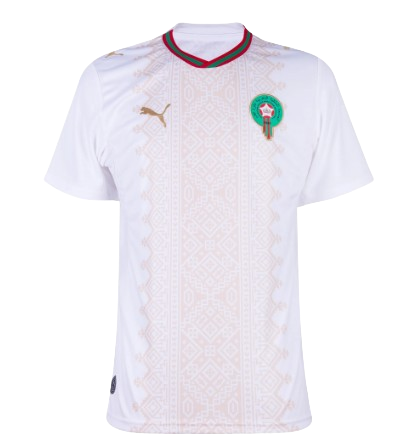 Camiseta Marruecos Mundial 2026 | Visitante