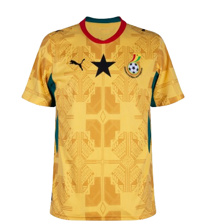 Camiseta Ghana Mundial 2026 | Visitante